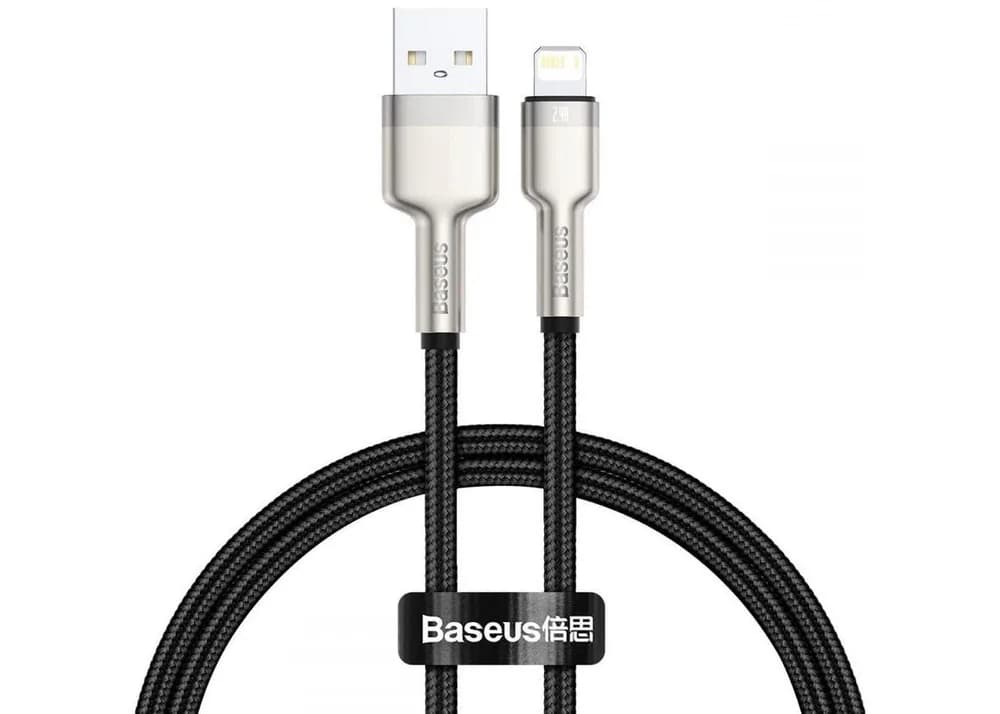 Cablu Baseus Cafule USB-Lighting 0.25m — miniatură