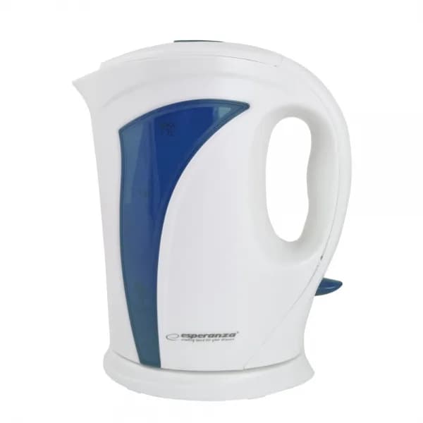 Fierbator electric Esperanza Iguazu EKK018B 2200W 1.7l Alb/Albastru "EKK018B" — miniatură
