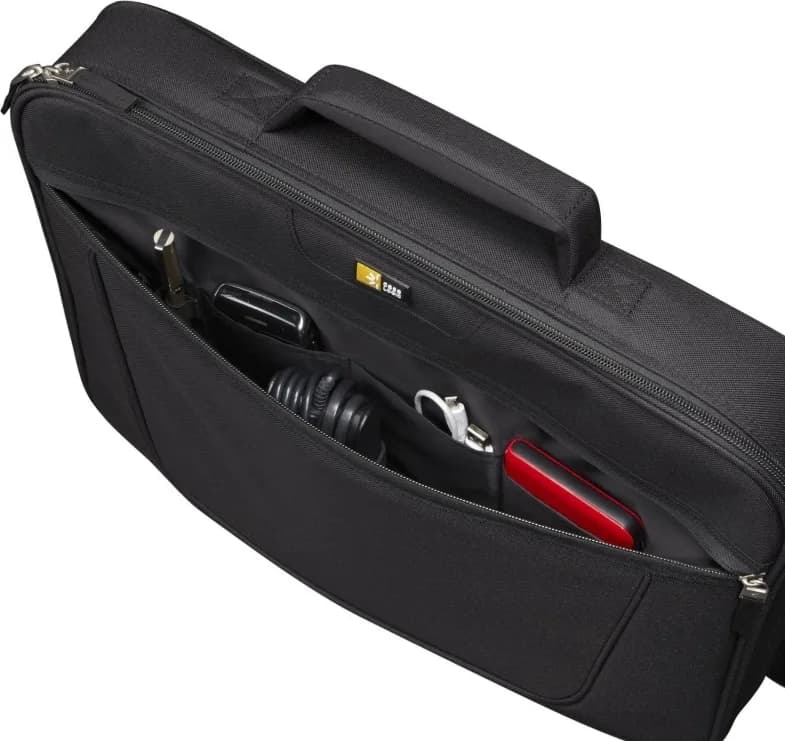 GEANTA CASE LOGIC, pt. notebook de max. 17 inch, 1 compartiment, buzunar frontal, waterproof, poliester, negru, 3201490 "VNCI-217 BLACK" — miniatură