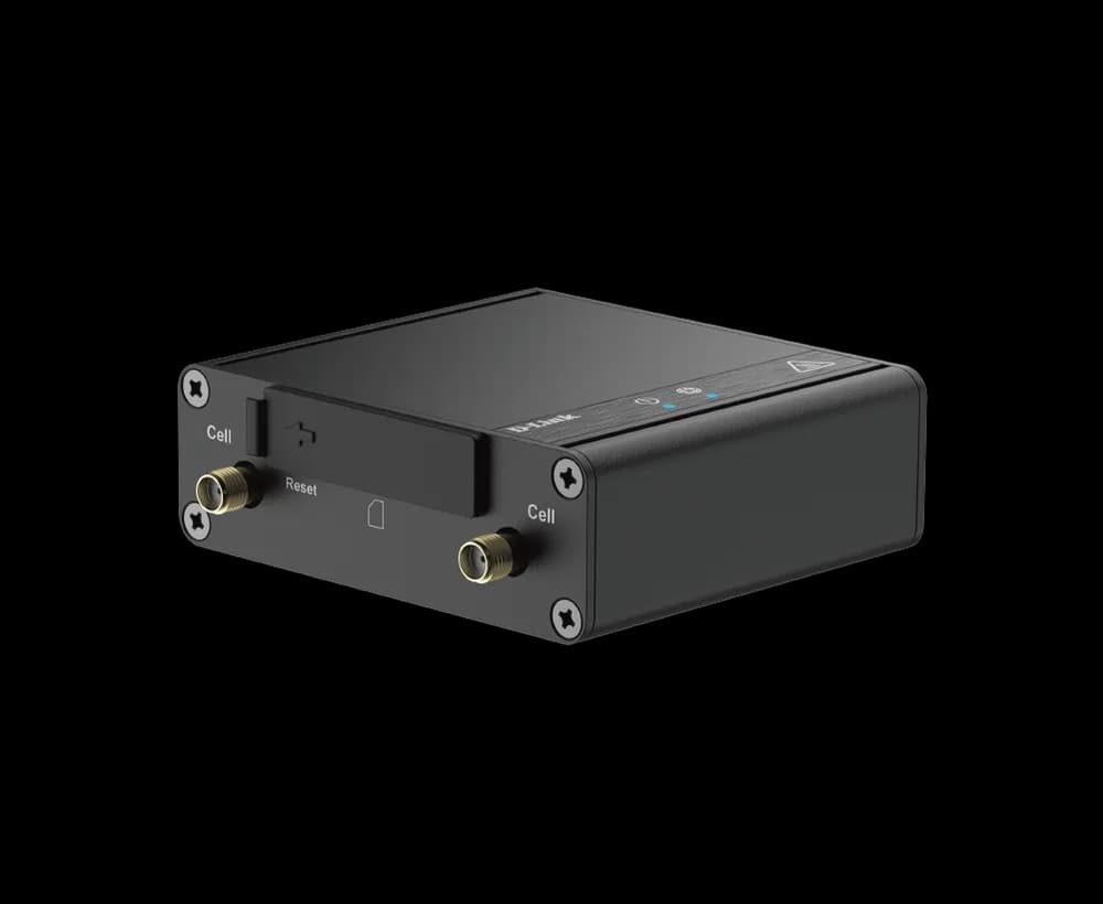MODEM D-LINK M2M 4G, 1 x 10/100/1000 Ethernet LAN, 1 x port Micro-SIM, carcasa zinc rezistenta la coroziune "DWM-311" — miniatură