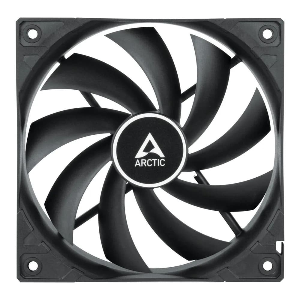 VENTILATOR ARCTIC PC, F12 PWM PST , 120x120x25mm, w/ PWM & cablu PST, low noise FD bearing, Black, "ACFAN00200A" — miniatură