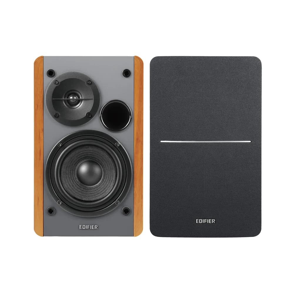 BOXE EDIFIER 2.0, RMS: 42W (2 x 21W), telecomanda wireless, volum, bass, treble, sub-out, brown, "R1280TS-BR" — miniatură