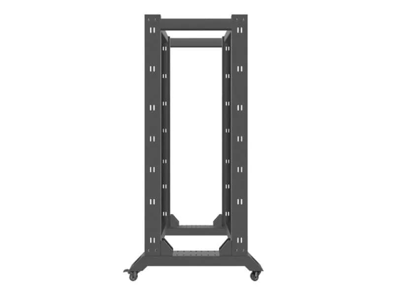 Rack deschis 19" 32U, 600x800, negru V2