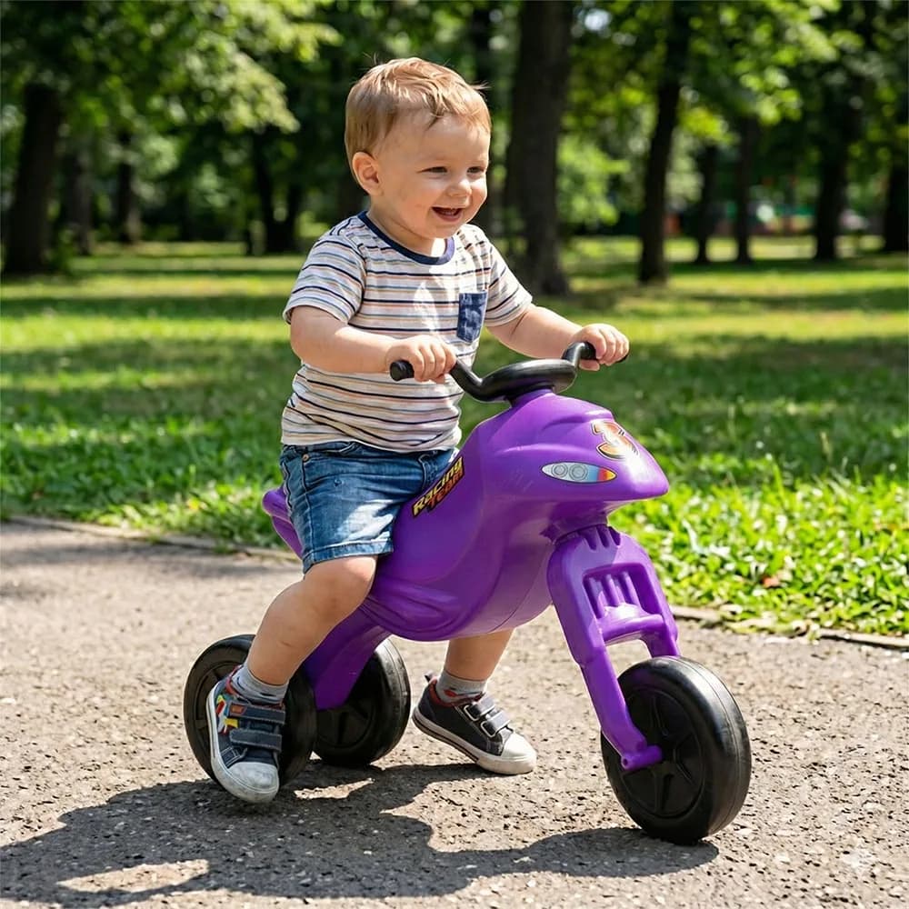 Motocicleta fara pedale, mov - ROBENTOYS — miniatură