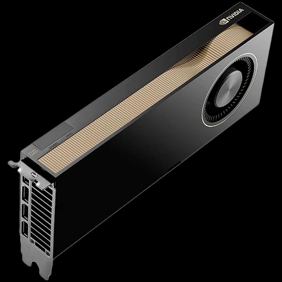 PNY NVIDIA RTX PRO 6000 Blackwell Max-Q Workstation Edition OEM Version, PCI-Express x16 Gen 5.0, 96 GB GDDR7 ECC 512-bit, 1792 GB/s, 300W, FHFL Dual Slot, 4x DP 2.1b "VCNRTXPRO6000MQ-SB"