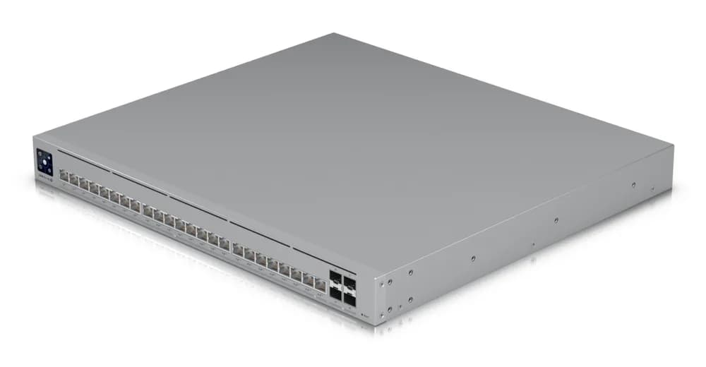 NET SWITCH 24PORT 2.5GBE POE/POE USW-PRO-HD-24-POE UBIQUITI "USW-PRO-HD-24-POE" — miniatură