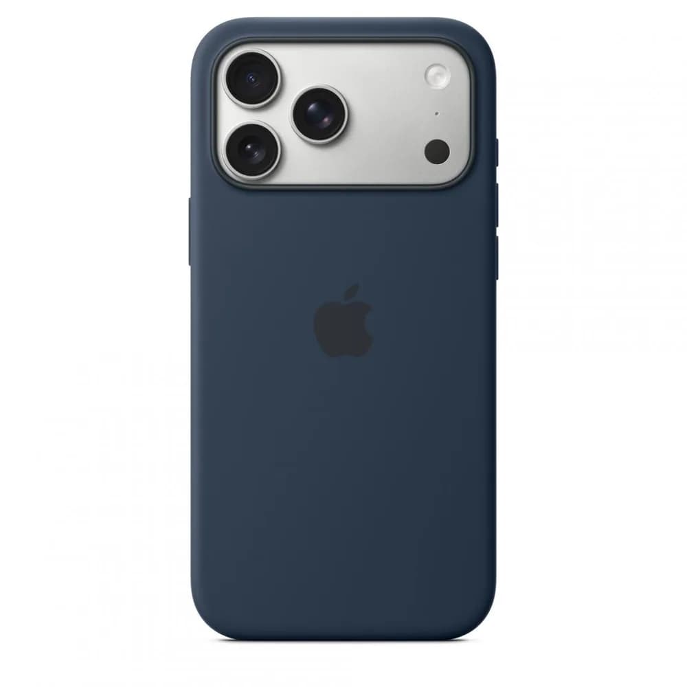 iPhone 17 Pro Max Silicone Case with MagSafe - Midnight — miniatură