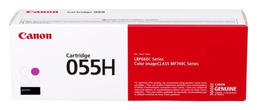 Toner Original Canon Magenta, CRG-055HM, pentru I-Sensys LBP-663|LBP-664|MF-742|MF-744|MF-746, 5.9K, "3018C002AA"