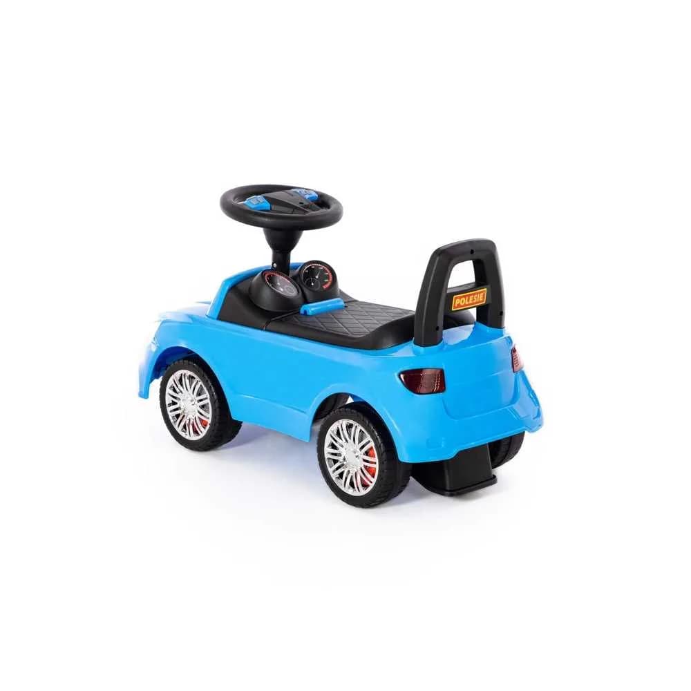 Masinuta - Supercar, albastra, fara pedale, 66x28.5x30 cm, Polesie — miniatură