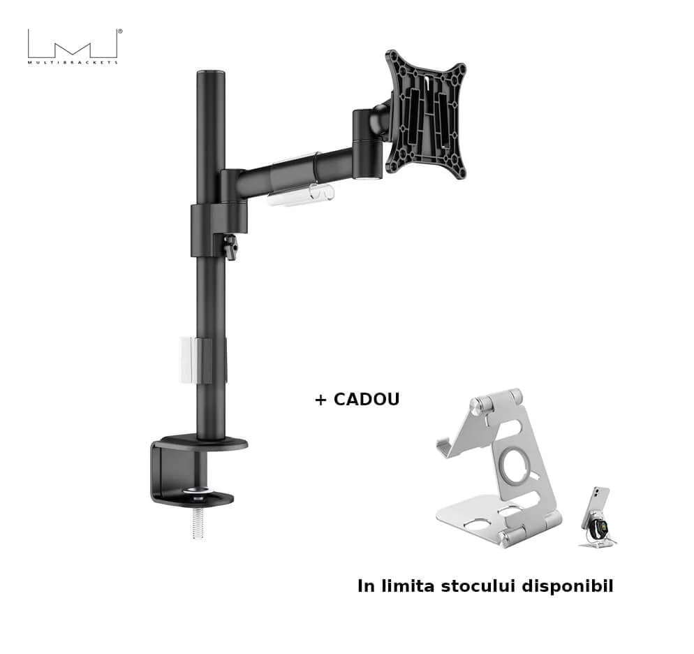 Suport monitor Multibrackets MB-5839, 15"- 30", max.8kg, negru