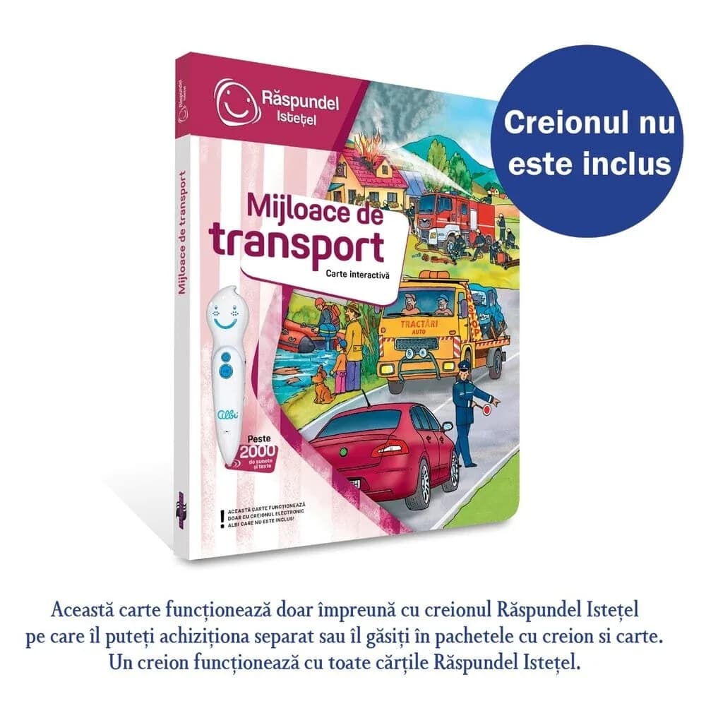 Raspundel Istetel, Carte - Mijloace de transport, ALBI - BLACKFIRE