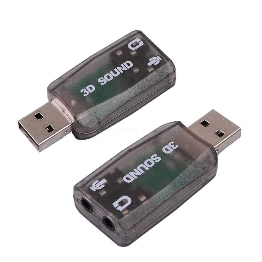 PLACA de SUNET Spacer, extern, 5.1, interfata USB 2.0, conectori 3.5 mm jack, "SPSC-USB-01" — miniatură
