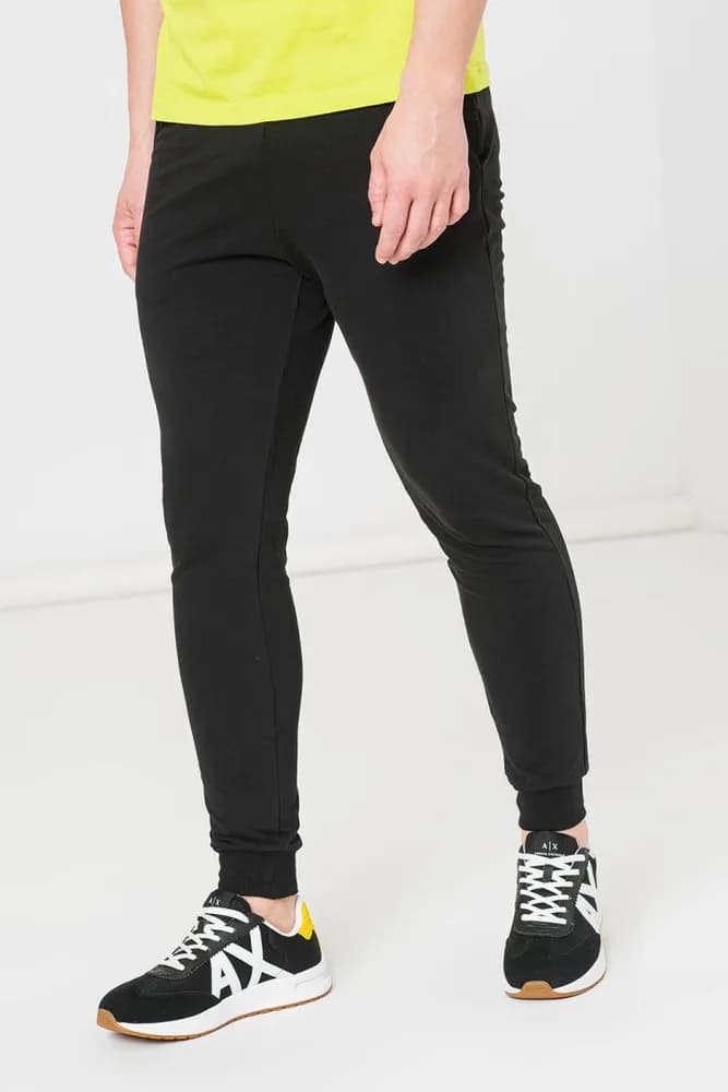 PANTALON COTON CASUAL BARBATI BLACK-L — miniatură
