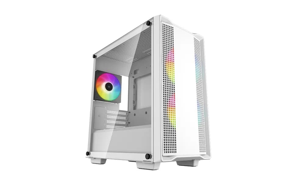 CARCASE DeepCool "CC360 ARGB WH" Middle Tower mATX, USB3.0xxxx1, USB2.0xxxx1, Audioxxxx1, alb, "R-CC360-WHAPM3-G-1"
