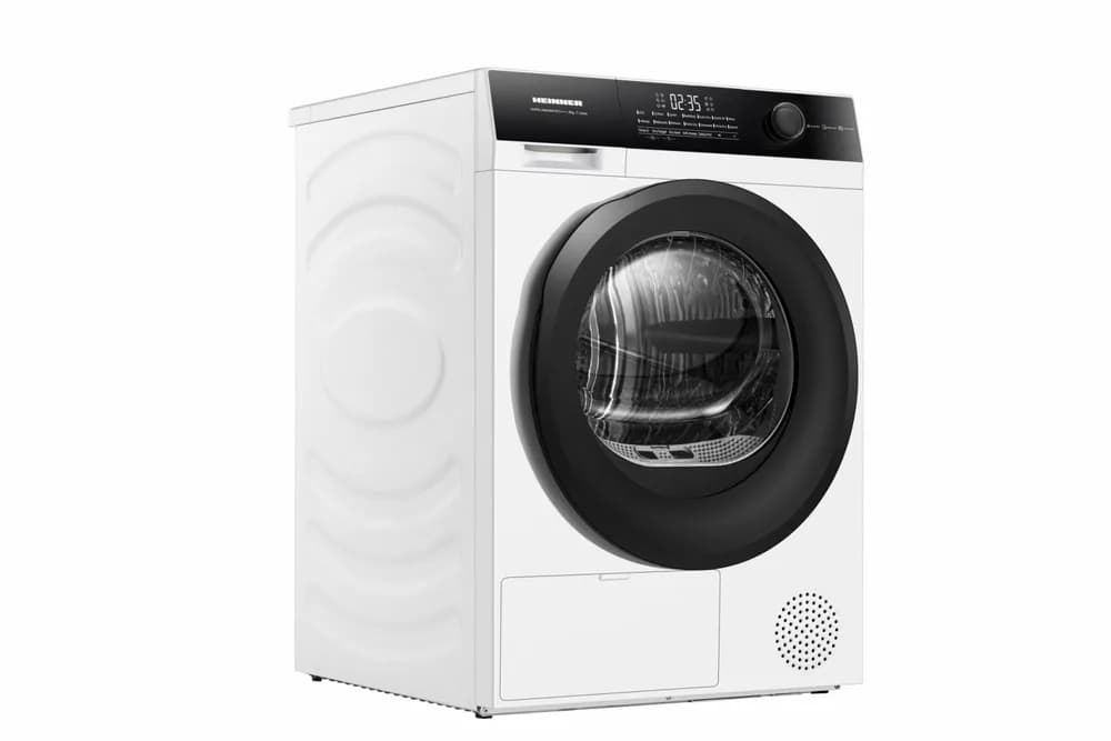 Uscator de rufe HEINNER HHPD-HMK80IVFC+++, 8 kg, Inverter, Clasa: C, Alb — miniatură