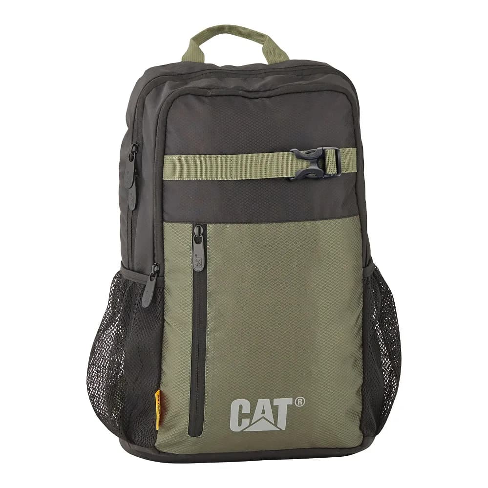 Rucsac CATERPILLAR V Power 2A, material 210D polyester - army/negru "CAT-84396-537"