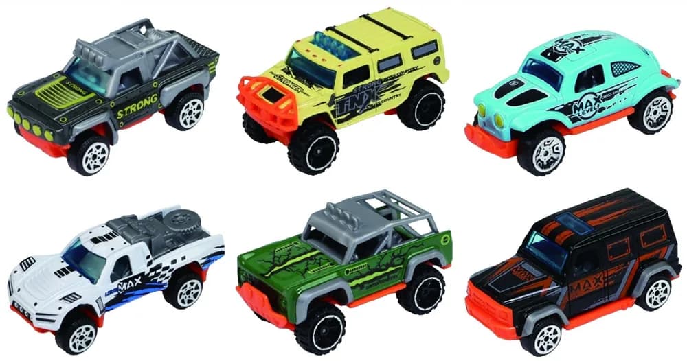 MACHETA DIE CAST, SET 3 MASINUTE, SCARA 1/64, 7.5CM, DIVERSE MODELE SI CULORI- ROSU, ALBASTRU, BLEU, ROSU DESCHIS, MARO, GRI PETROL — miniatură