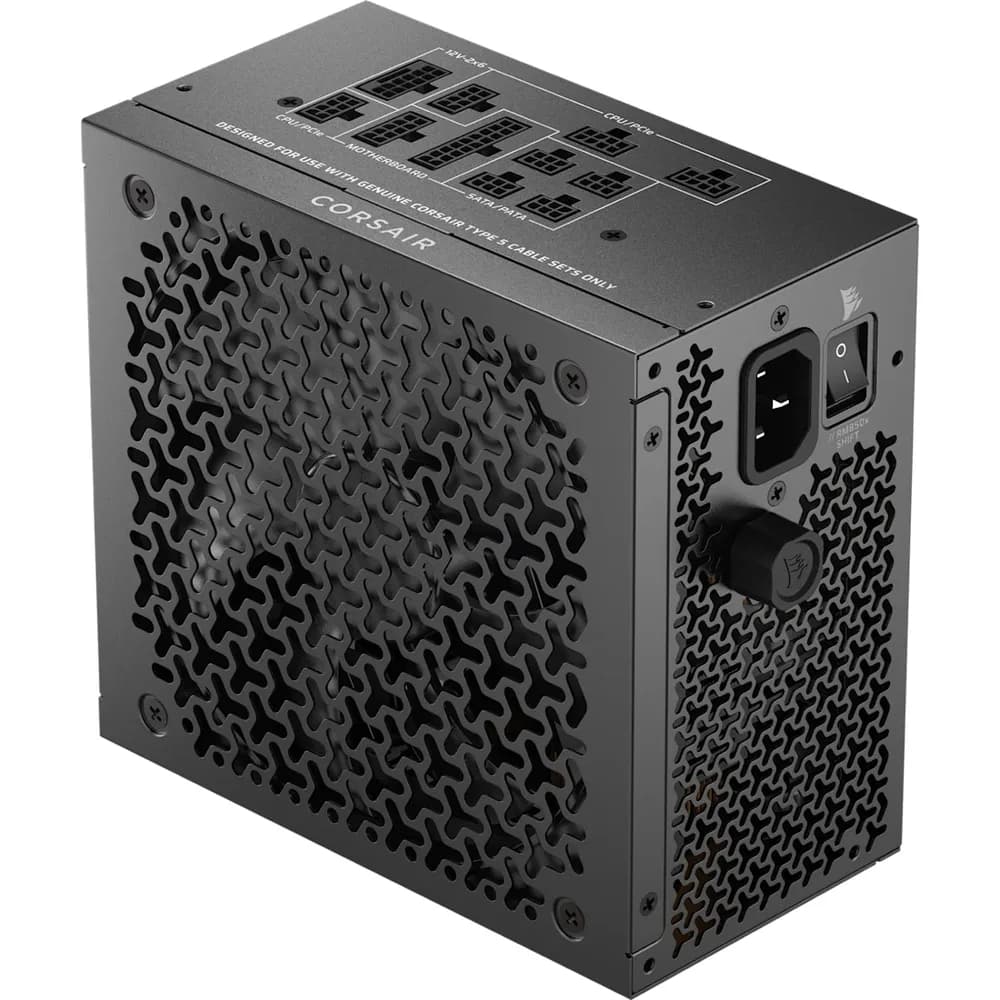 Sursa Corsair RM850x Shift (2025), 850W, ATX 3.1, PCIe 5.1, Cybenetics GOLD, Negru "CP-9020299-EU"