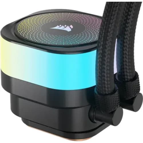 Cooler Procesor CORSAIR iCUE LINK TITAN RX RGB, Lichid, 12 cm, 3 ventilatoare, aRGB — miniatură