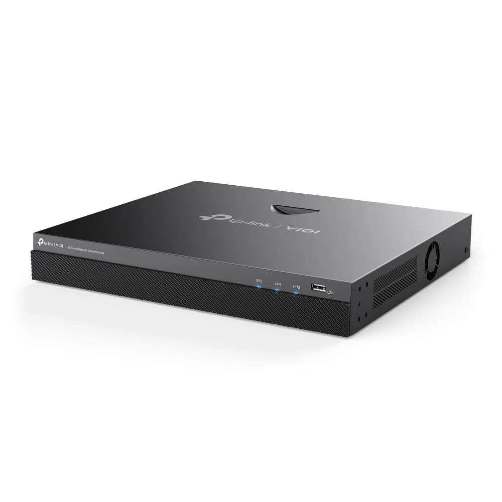 NVR TP-Link VIGI 16 canale 2016H ; 8 MP,2 SATA Interface, max 16TB(inclus), H.265+; ONVIF, detecție mișcare, linie, intruziune, persoane, vehicule etc. — miniatură