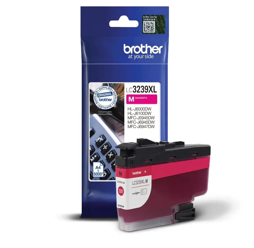 Cartus Cerneala Original Brother Magenta, LC3239XLM, pentru MFC-J5945|J6945|J6947, 5K, "LC3239XLM" — miniatură