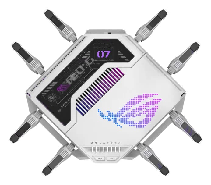 ASUS ROG Rapture GT-BE19000AI Tri-band WiFi 7 Router "GT-BE19000AI" — miniatură