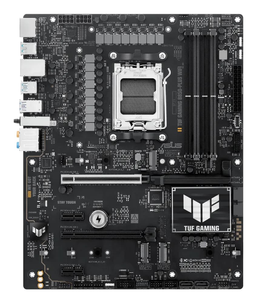 Placa de baza ASUS TUF GAMING B850-PLUS WIFI AMD B850 Socket AM5 ATX "90MB1J30-M0EAY0" — miniatură