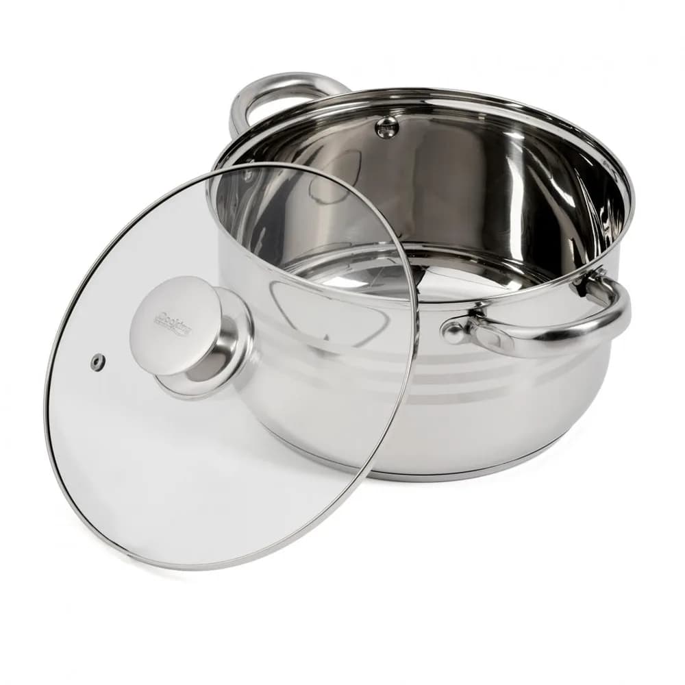 SEMIOALA INOX+CAPAC, 22X12.5 CM, 4.5 L, MYRA, COOKING BY HEINNER — miniatură