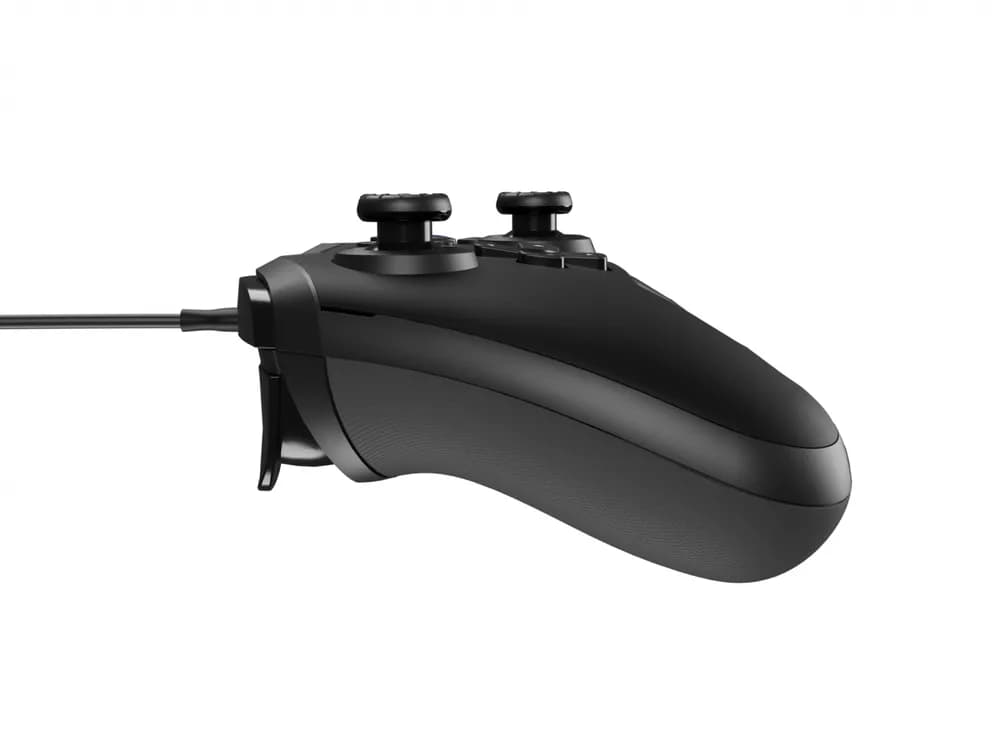 Controller cu fir Genesis Mangan 300, interfata USB, 19 butoane, negru — miniatură