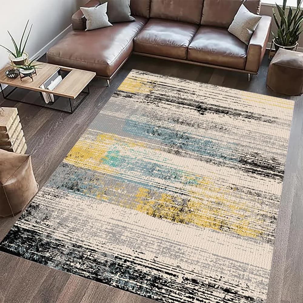 Covor printat, MILI 70x140 cm, lavabil cu spate antialunecare, inaltime fir 3mm — miniatură