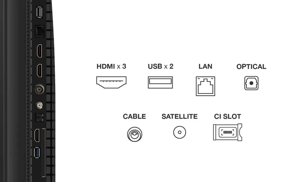 Televizor TCL QLED 55P7K, 139 cm, Smart Google TV, 4K, Clasa F — miniatură