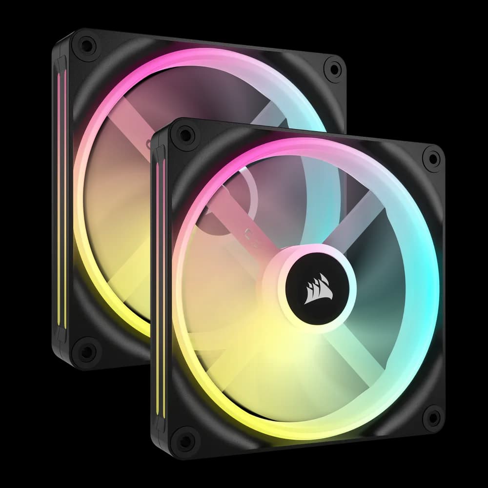 SET 2 ventilatoare Corsair, 140 mm 2000 rpm, LED RGB, "CO-9051004-WW"