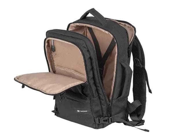 Rucsac laptop NATEC Camel Lite, negru — miniatură