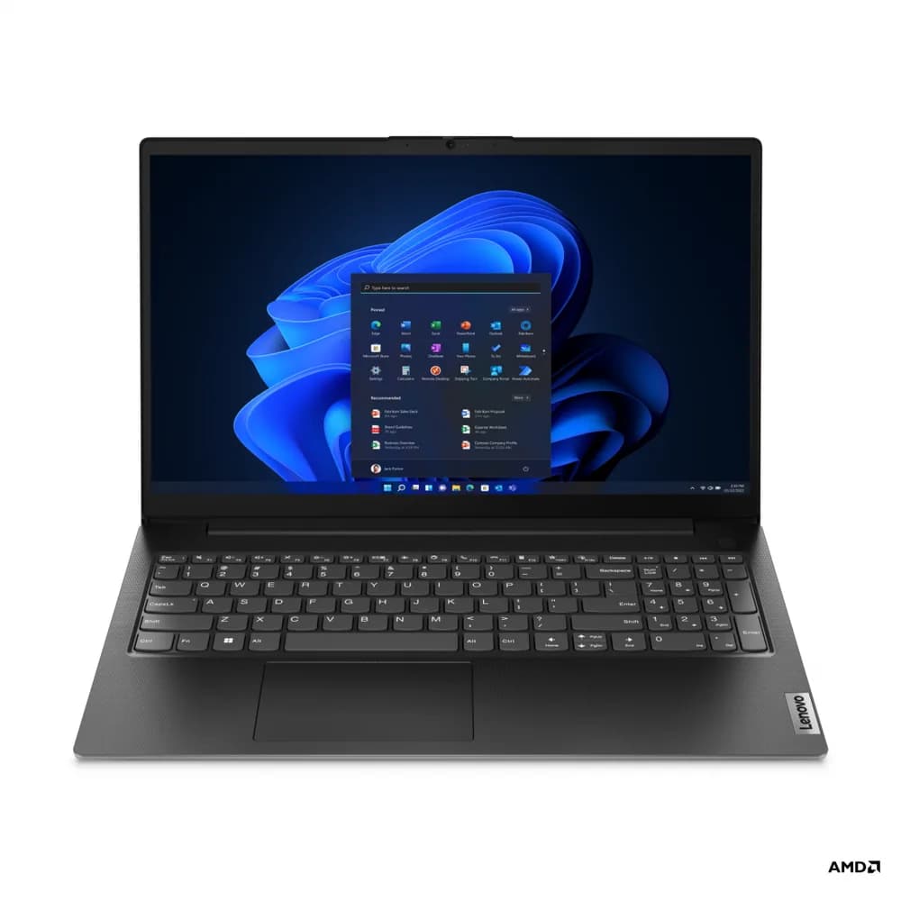 Laptop SMB LENOVO V15 G4 AMN, cu procesor AMD Ryzen 5 7520U, 15.6'' TN, 8 GB LPDDR5, 512 GB, AMD Radeon 610M, Fara OS