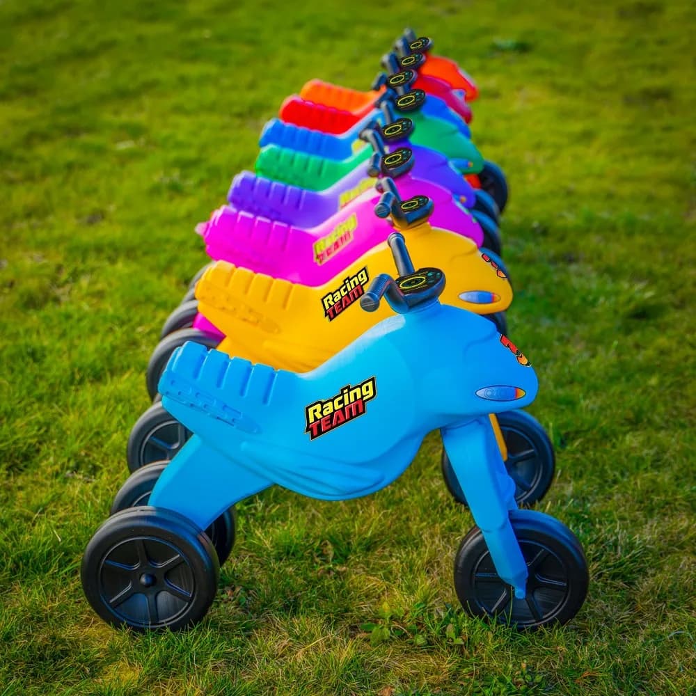 Motocicleta fara pedale, rosie - ROBENTOYS — miniatură