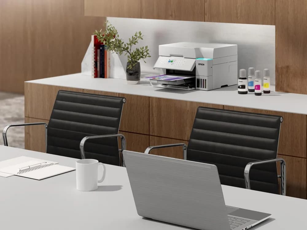 Multifunctional inkjet Epson EcoTank L6376, CISS, format A4, Color, Duplex, USB + LAN + Wi-Fi — miniatură