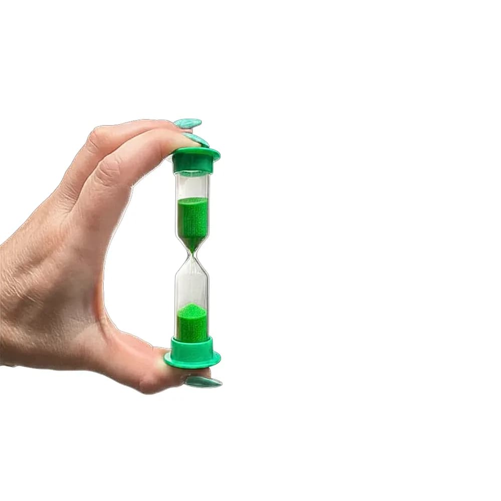 Set de 30 de mini-clepsidre – pachet pentru clasă (10×1 min., 10×3 min., 10×5 min.) — miniatură