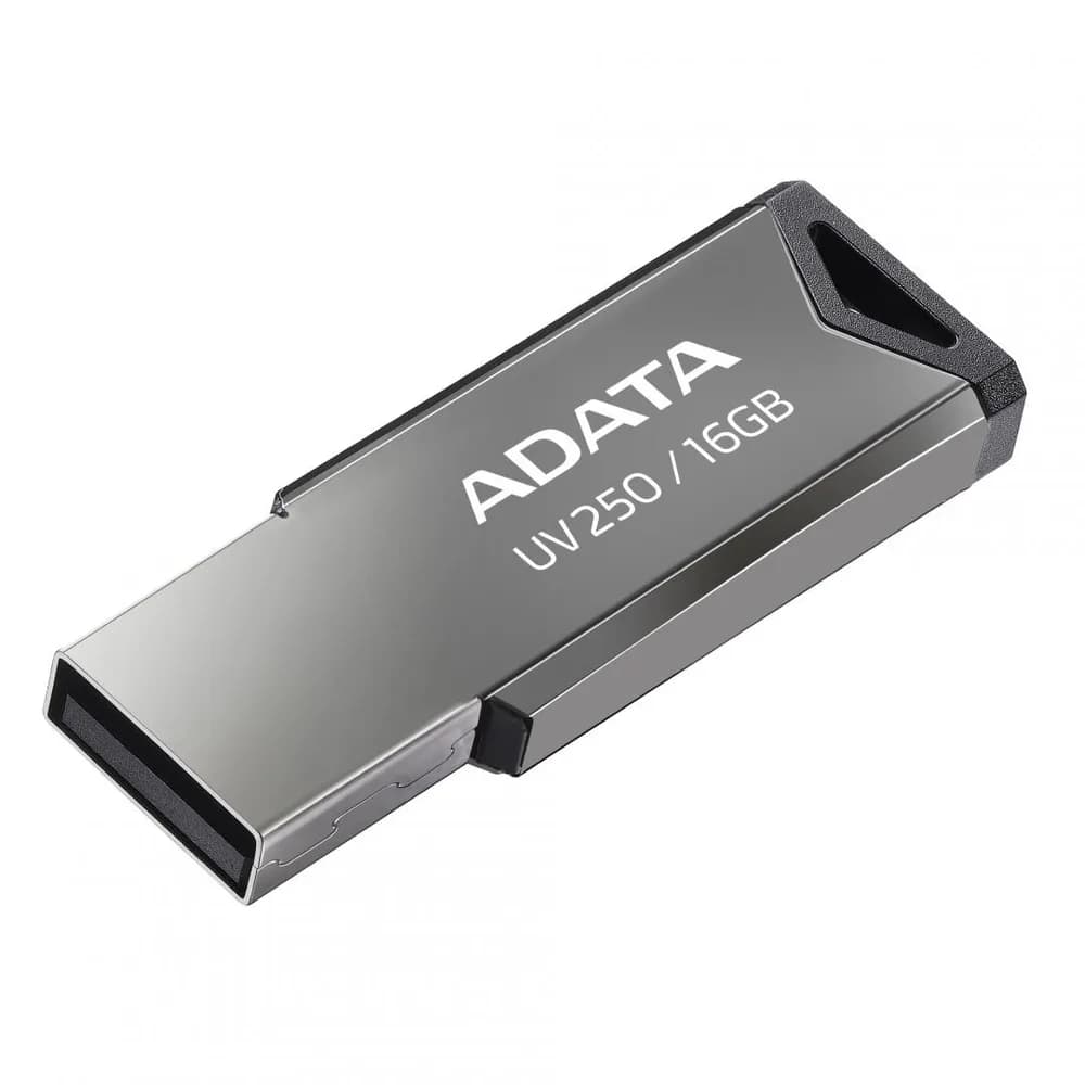 Memorie USB ADATA UV250 16 GB, USB 2.0, Argintiu — miniatură
