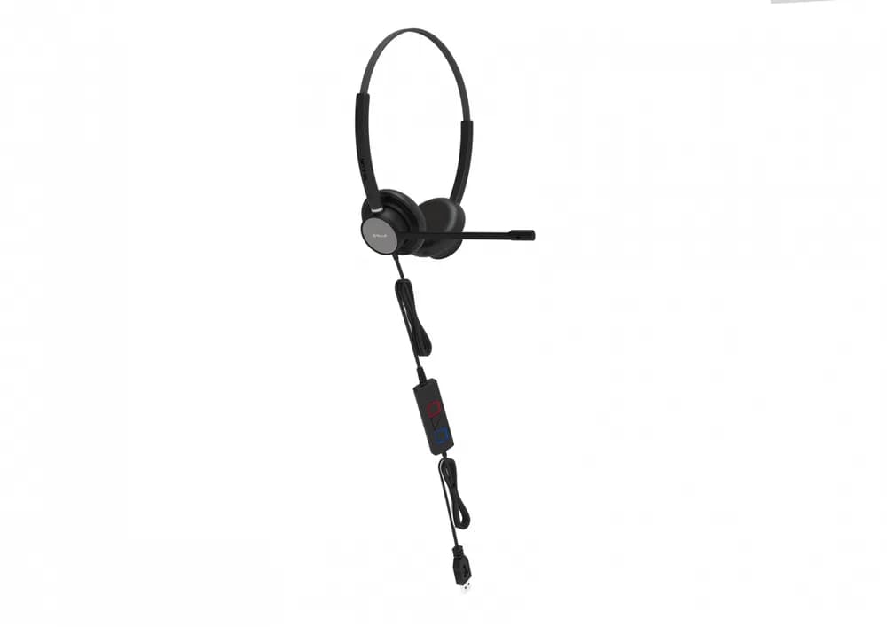 Casti Head-band Tellur Voice 420, Wired, negru — miniatură