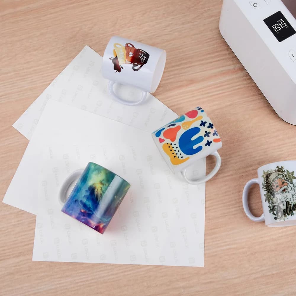 Material pentru gravare laser LOKLiK Starter Pack pentru Tumbler Heat Press — miniatură