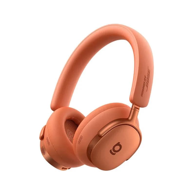 CASTI Baseus Inspire XH1, Wireless Noise Cancelling Headphones OS, pt smartphone, over-ear, sunet Hi-Res, microfon pe casca, conectare prin Bluetooth 5.0, sound by Bose, coral "A0203600" - 6953156212862 — miniatură