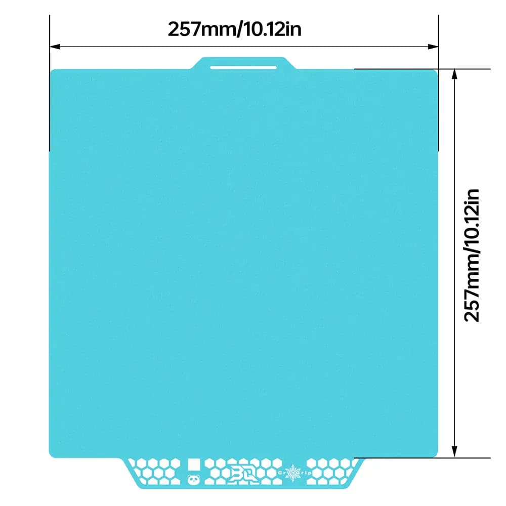 Imprimantă 3D BIQU Panda BuildPlate CryoGrip Pro pentru Bambu X1/P1/A1 – Glacier — miniatură