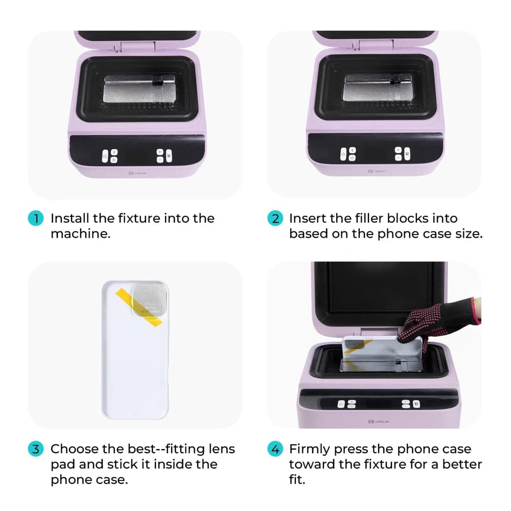 Accesoriu gravator laser LOKLiK Apple Phone Case Fixture Set — miniatură