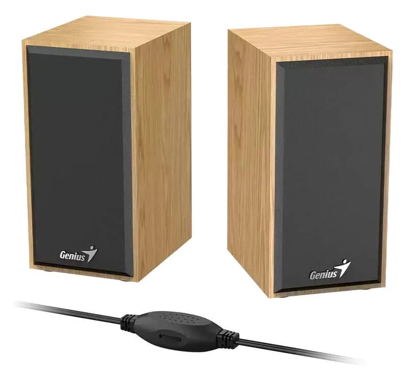 BOXE GENIUS 2.0, RMS: 6W (2 x 3W), USB power, pine wood, #SP-HF180" #31730029404"