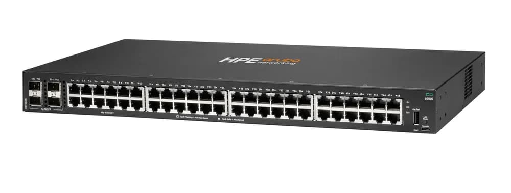 NET SWITCH 48PORT 4SFP/CX6000 R8N86B ARUBA BY HPE "R8N86B" — miniatură