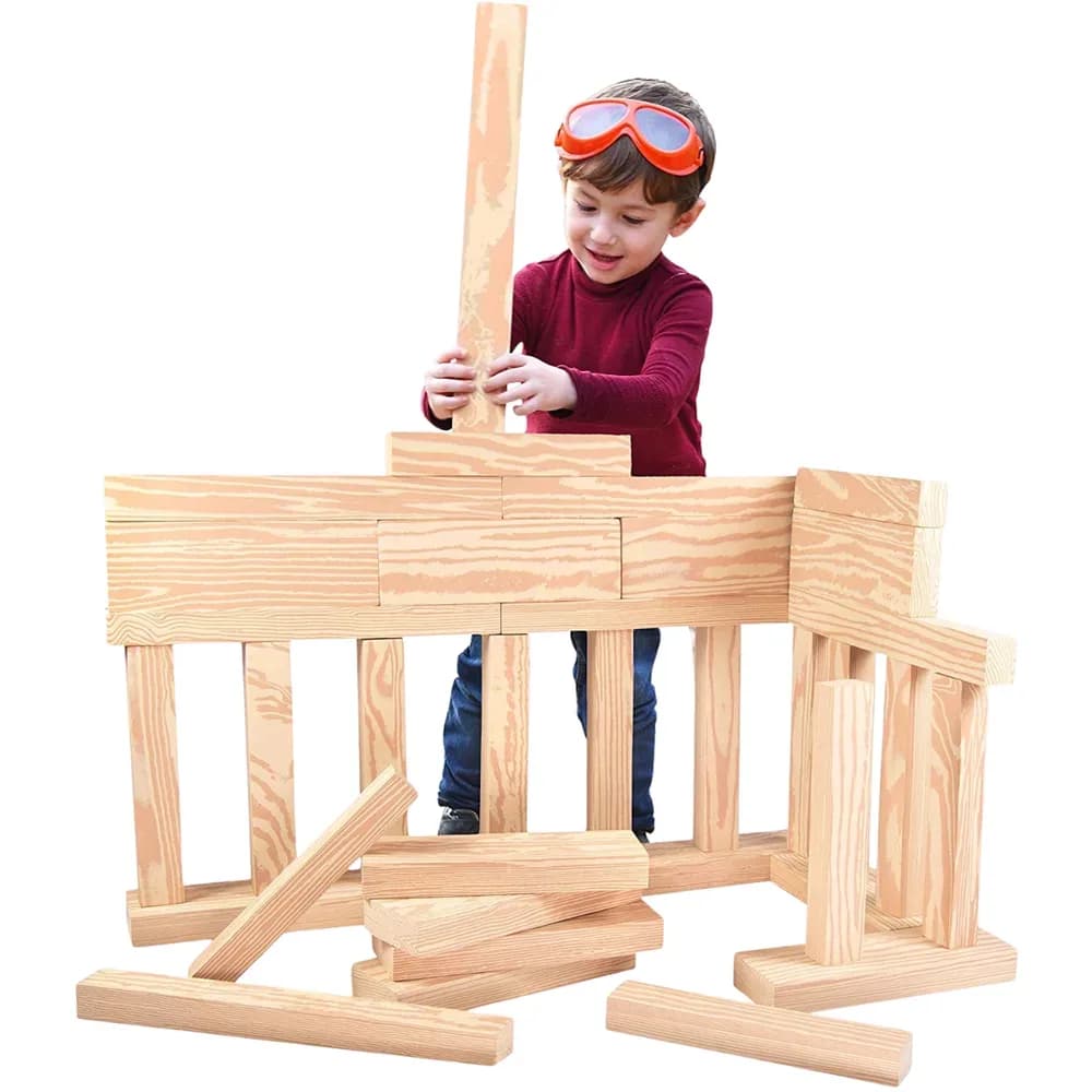 Bârne tip Lemn (Set de 24 buc.)