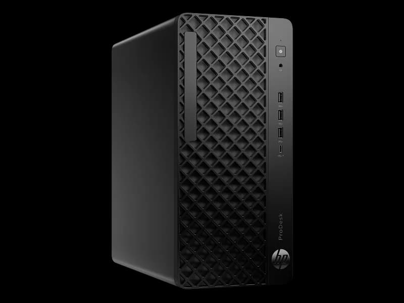 Desktop Business HP ProDesk 4 G1i Tower cu procesor Intel Core Ultra 5 235 pana la 5.0 GHz, 16 GB DDR5, 512GB SSD, Intel Integrated Graphics, Windows 11 Pro, Black — miniatură