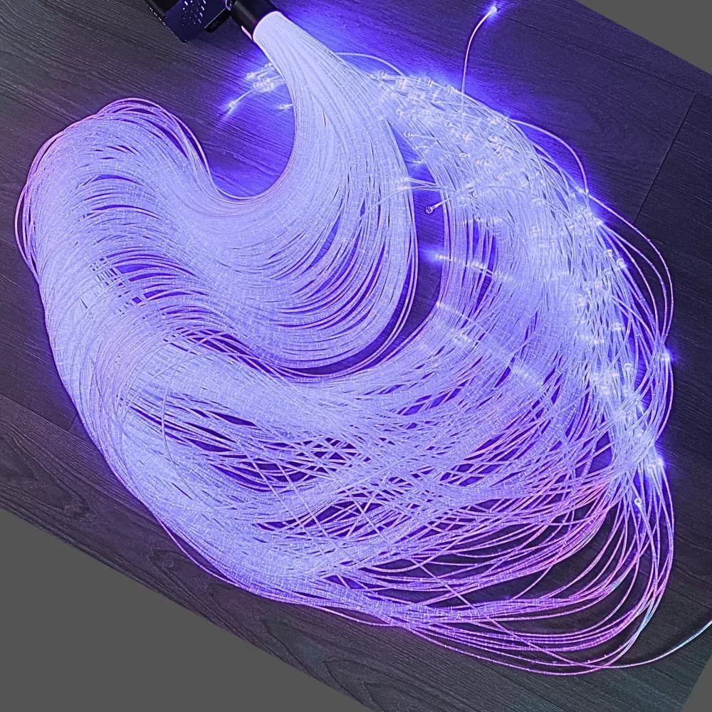 200 fibre optice, lungime 2 m — miniatură