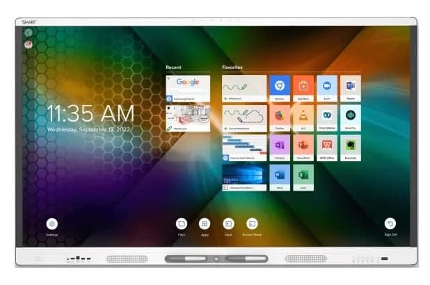 Display SMART Board® MX255-V4 Educational 55'', 16:9, Android 11