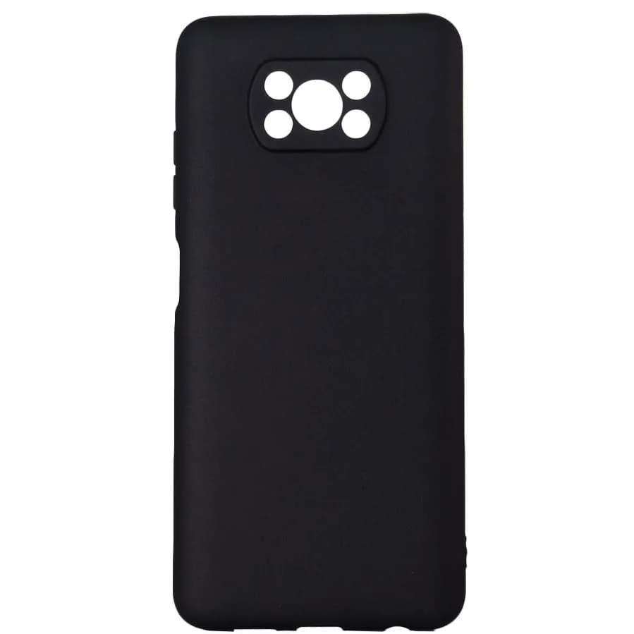 Husa Xiaomi Pocophone X3 Pro 5G Spacer, negru, grosime 1.5mm, material flexibil TPU "SPPC-XI-PC-X3P5G-TPU" — miniatură